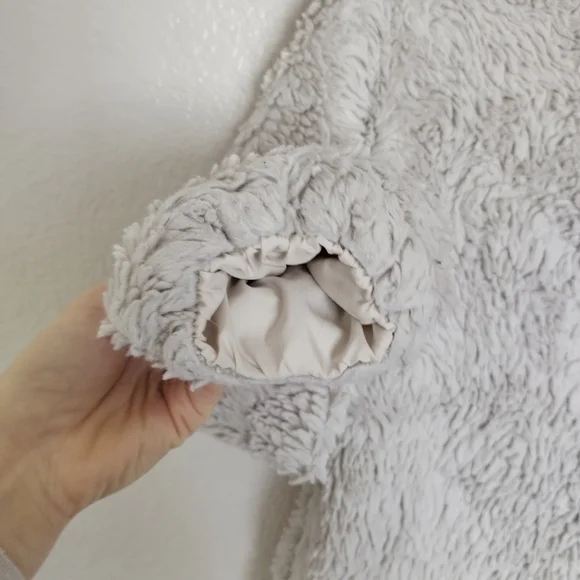 Patagonia Pelage Jacket Womens Medium Raw Linen Cream M 28215 High Pile Fleece - Picture 5 of 10